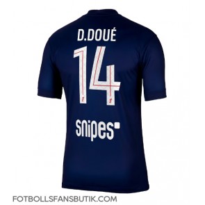 Paris Saint-Germain Desire Doue #14 Replika Hemmatröja 2025-26 Kortärmad